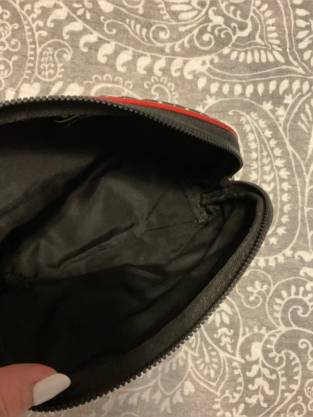 Izak Zenou Plastic Coated Zippered Bag - “Je Suis Belle” / I am Beautiful